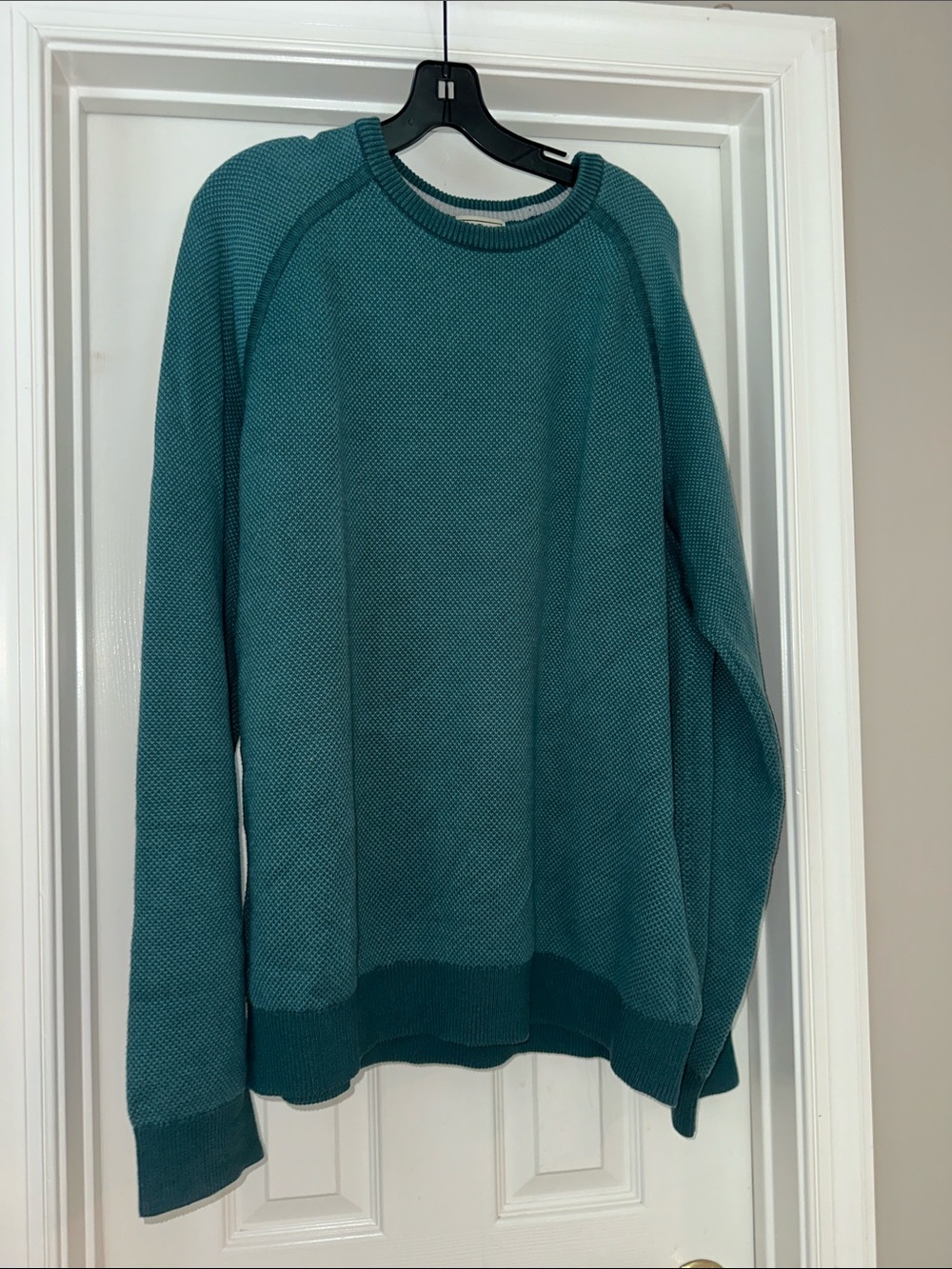 LL Bean Cotton/CoolMax Performance Crewneck Sweater